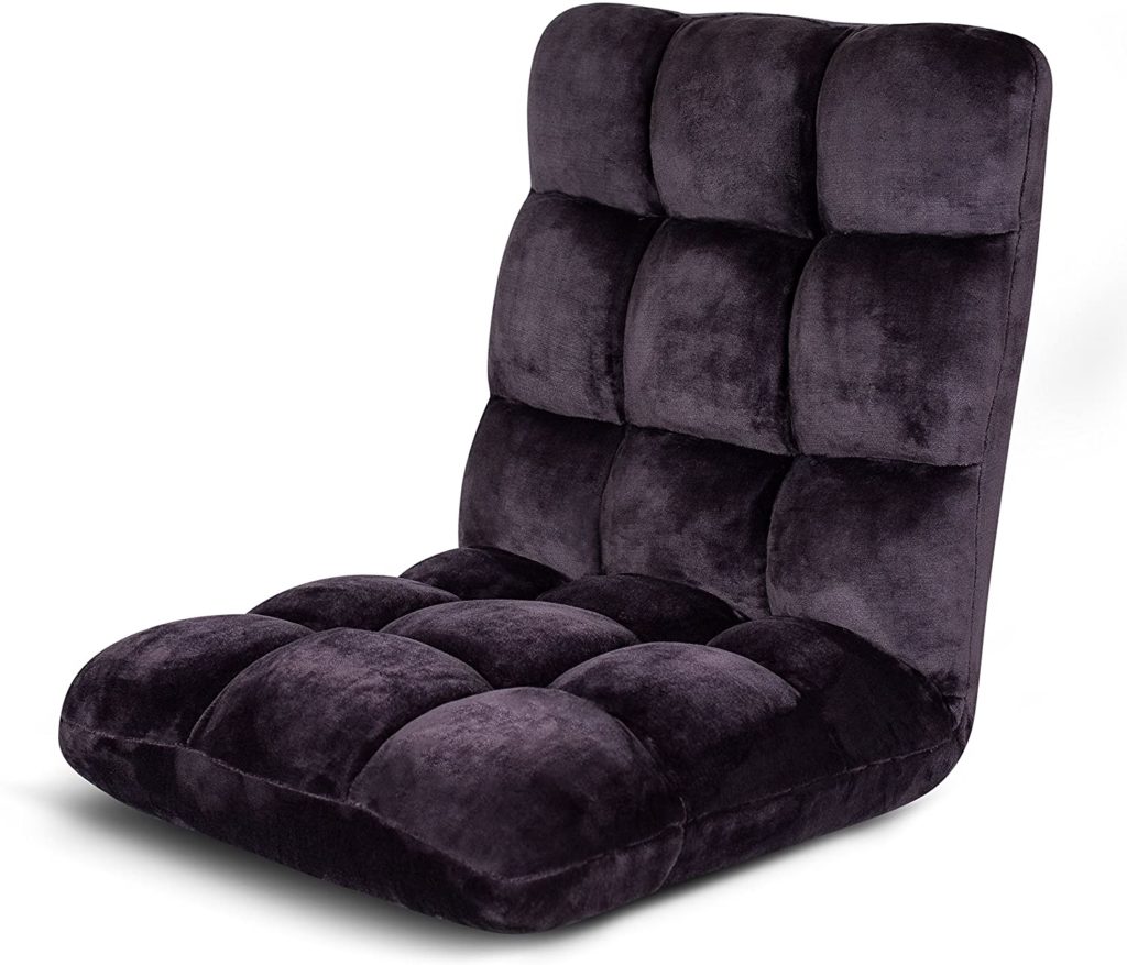 BIRDROCK HOME Adjustable Memory Foam Floor Chair