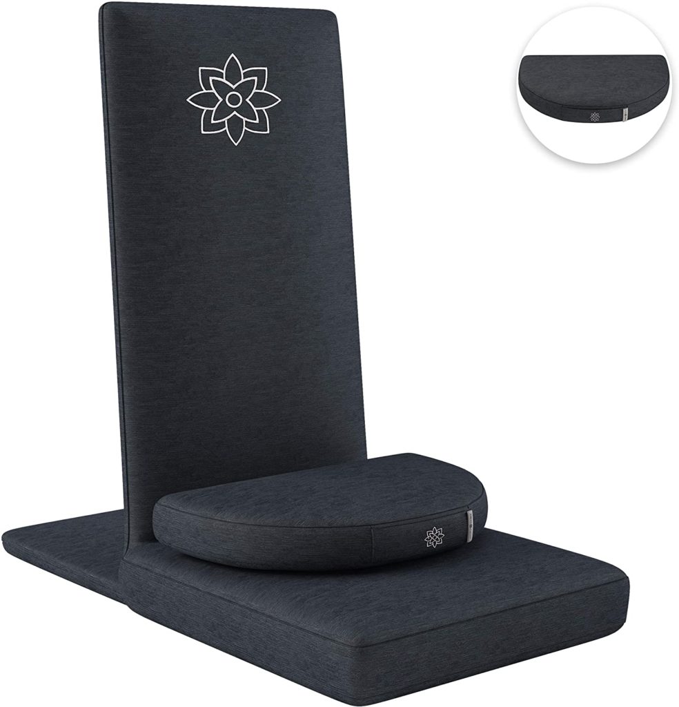 Mindful and Modern Folding Adjustable Pro Meditation Chair