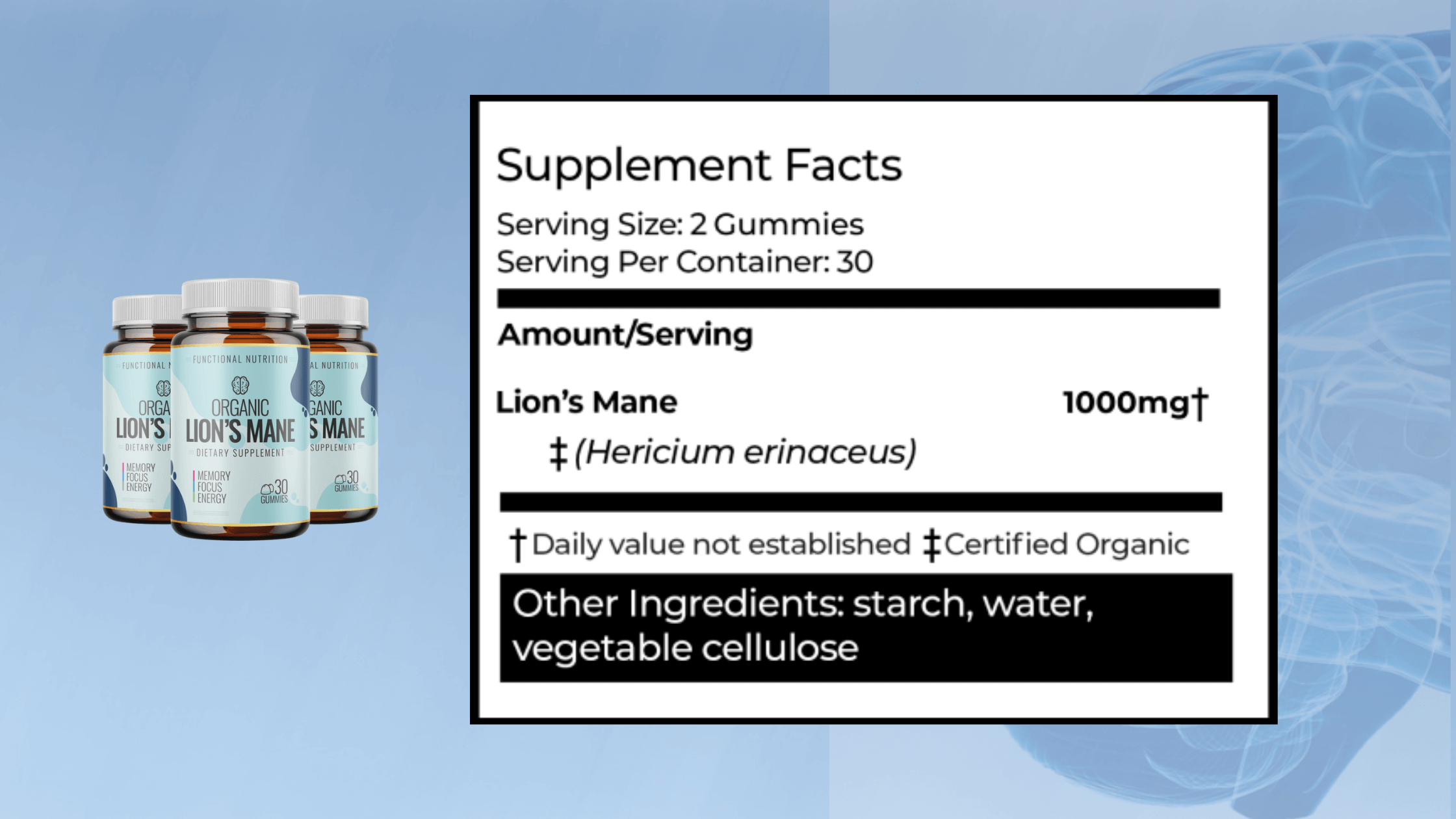 Lion's Mane Gummies Dosage